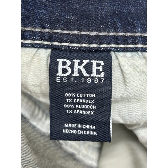 Buckle BKE Alec Jeans Men's 32x32 Whiskering Straight Leg Performance Stretch - Picture 8 of 12